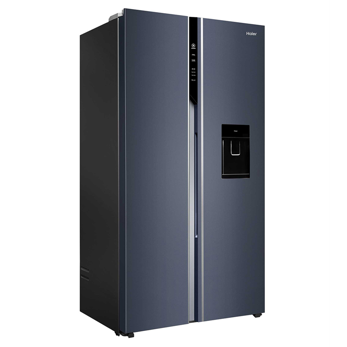 Haier 596L Ultramarine Steel  2 Door Smart Convertible SBS Ref.